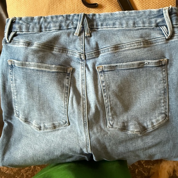 Good American Light Blue Denim Crossover Size16 - Picture 4 of 7